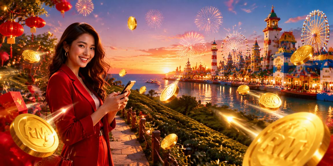 Pemain Malaysia menggunakan mudah alih untuk slot online trc20